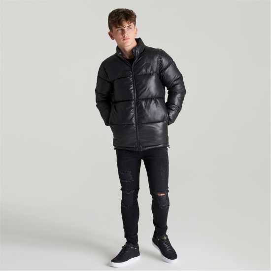 Детско Яке Siksilk Puffer Jacket Juniors  