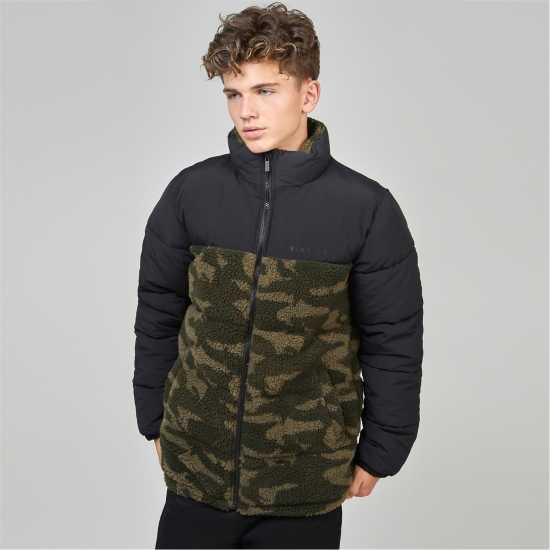 Детско Яке Siksilk Silk Puffer Jacket Juniors  