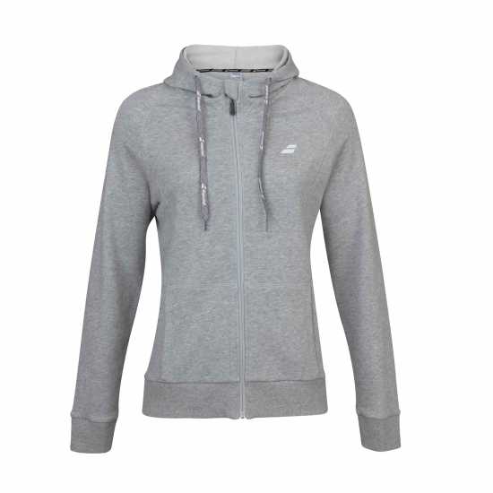 Babolat Performance Hooded Training Jacket Висока сива меланж 
