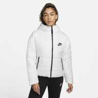 Nike Sportswear Therma-FIT Repel Women's Synthetic-Fill Hooded Jacket Summit White Дамски грейки
