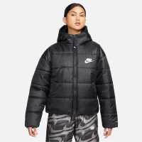 Nike Sportswear Therma-FIT Repel Women's Synthetic-Fill Hooded Jacket Black Дамски грейки