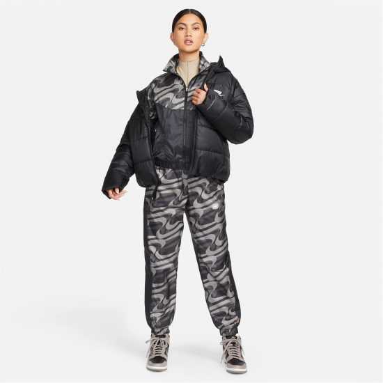 Nike Sportswear Therma-FIT Repel Women's Synthetic-Fill Hooded Jacket Black Дамски грейки
