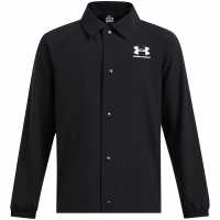Under Armour Яке Момчета Armour Ua B Icon Woven Coach Jkt Jacket Boys Черно/Бяло Детски якета и палта