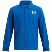 Under Armour Яке Момчета Armour Ua B Icon Woven Coach Jkt Jacket Boys Blue Детски якета и палта