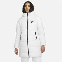Nike Sportswear Therma-FIT Repel Women's Synthetic-Fill Hooded Parka Summit White Дамски грейки