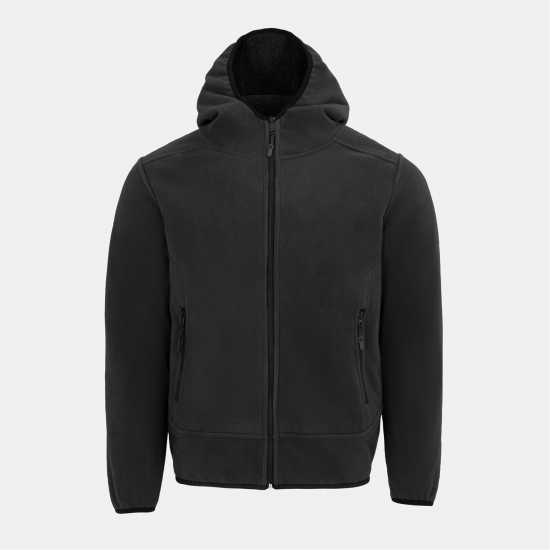 Firetrap Bond Sherpa jacket Mens Dark Grey 