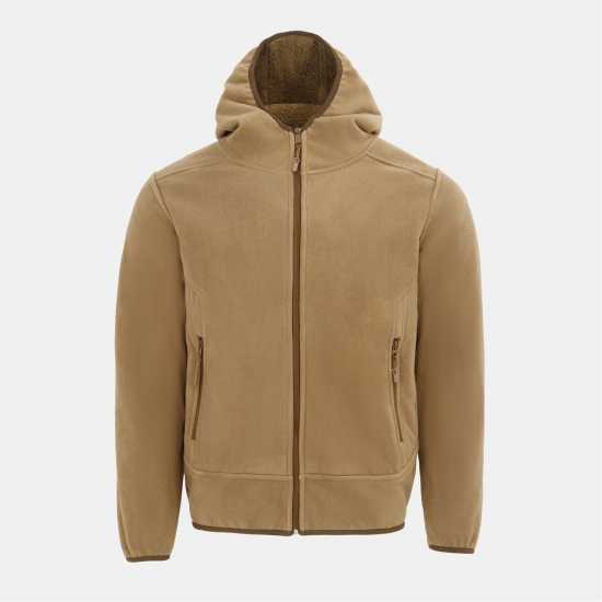 Firetrap Шерпа Яке Bond Sherpa Jacket Mens Khaki 