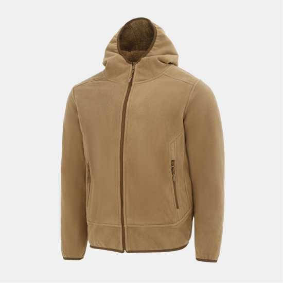 Firetrap Шерпа Яке Bond Sherpa Jacket Mens Khaki 