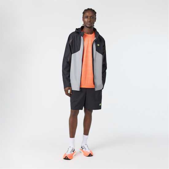 New Balance Men's Active Utility Woven Lightweight Performance Training Jacket Черно 