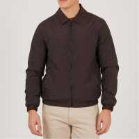 Brave Soul BS Mens Lightweight Brown Harrington Jacket Brave Soul BS Mens Lightweight Brown Harrington Jacket