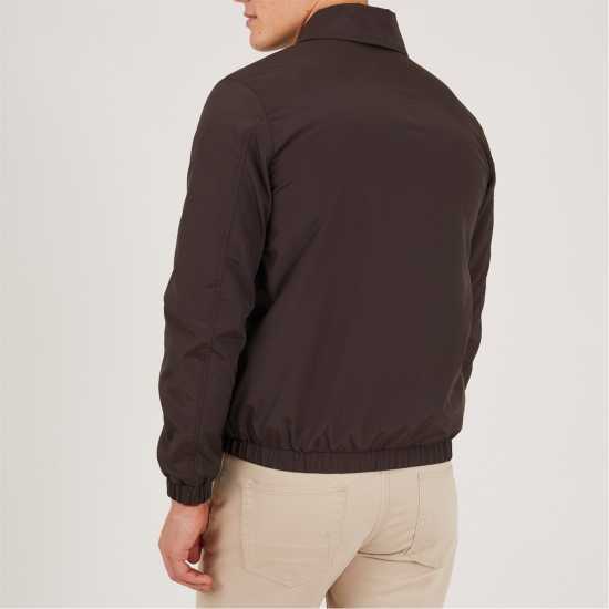 Brave Soul BS Mens Lightweight Brown Harrington Jacket Brave Soul BS Mens Lightweight Brown Harrington Jacket