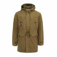 Pretty Green Mens Cassette Parka Pretty Green Mens Cassette Parka