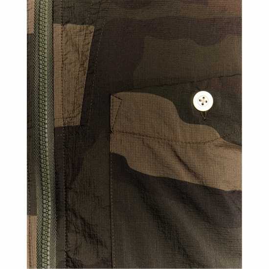Lyle And Scott Lyle Camo Overshirt Sn54  