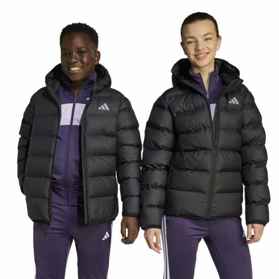 Adidas Unisex Kids Synthetic Down Water-Repellent Climawarm Puffer Jacket Adidas Unisex Kids Synthetic Down Water-Repellent Climawarm Puffer Jacket