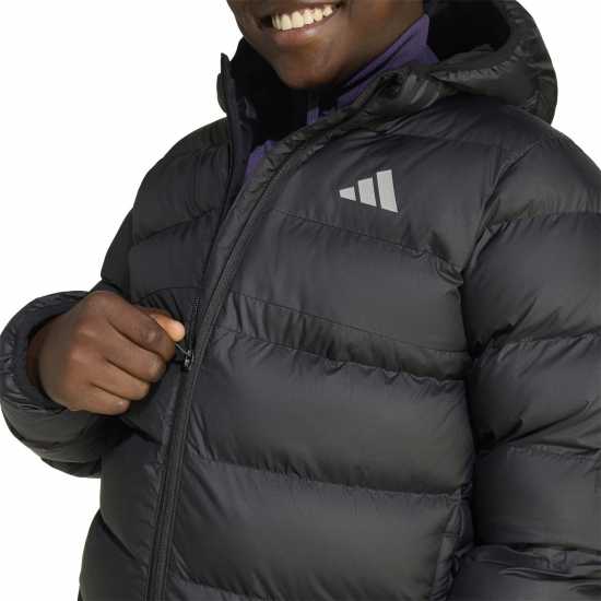 Adidas Unisex Kids Synthetic Down Water-Repellent Climawarm Puffer Jacket Adidas Unisex Kids Synthetic Down Water-Repellent Climawarm Puffer Jacket