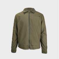 Jack Wills Stone Canvas Jkt Sn54 Olive 