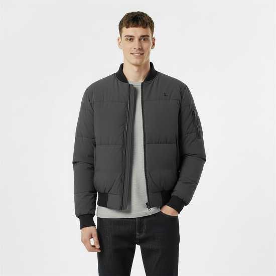 Jack Wills Men's Water And Wind Resistant Oversized Fit Short Puffer Jacket  