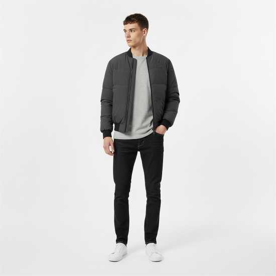 Jack Wills Men's Water And Wind Resistant Oversized Fit Short Puffer Jacket  