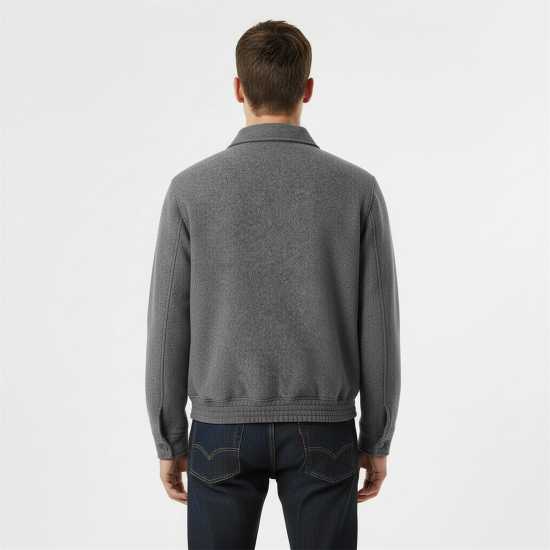 Пилотско Яке Jack Wills Men's York Wool Long Sleeve Bomber Jacket  
