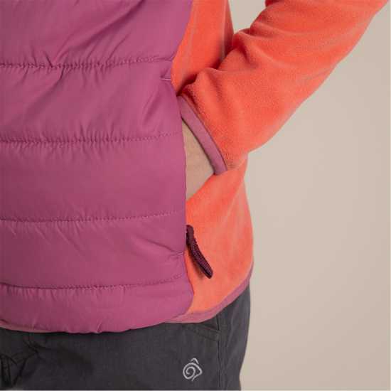 Craghoppers Хибридно Яке Unisex Kids' Arklow Hybrid Jacket Deep Coral Craghoppers Хибридно Яке Unisex Kids' Arklow Hybrid Jacket Deep Coral