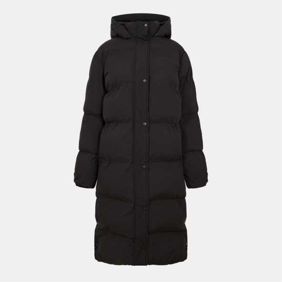 Hooded Longline Puffer Jacket  
