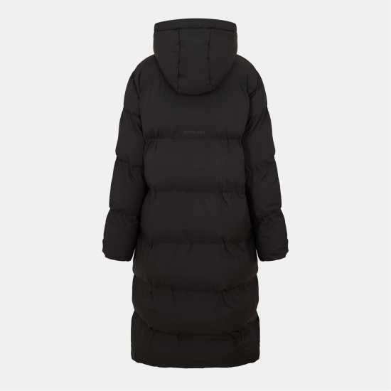 Hooded Longline Puffer Jacket  