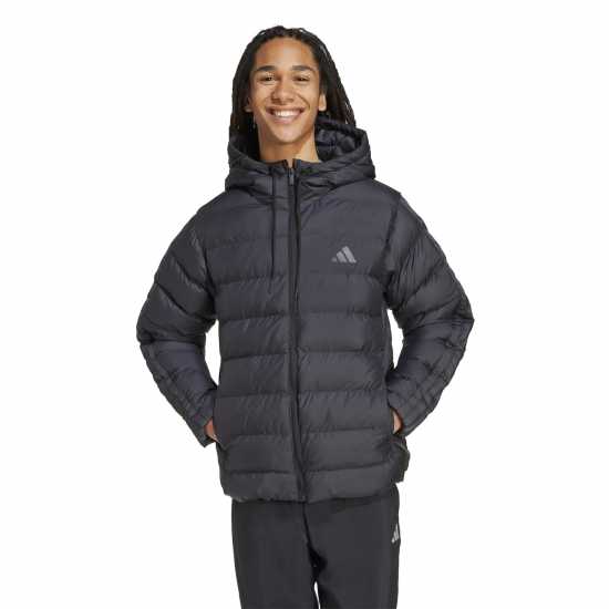 Adidas 3S Hd Jacket Sn54 Triple Black 
