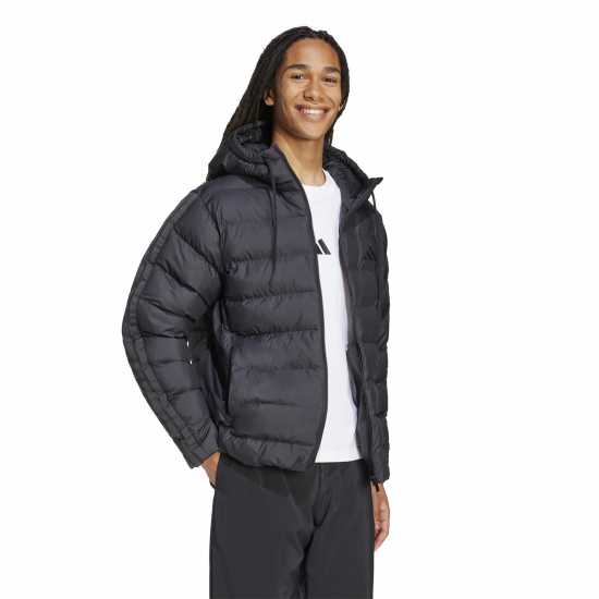 Adidas 3S Hd Jacket Sn54 Triple Black 