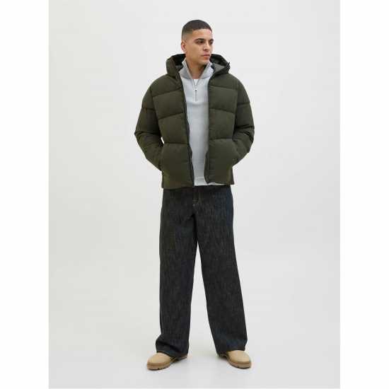 Мъжки якета и палта Мъжко Яке Jack And Jones Global Puffer Jacket Mens Rosin Мъжко Яке Jack And Jones Global Puffer Jacket Mens Rosin