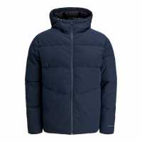 Мъжко Яке Jack And Jones Global Puffer Jacket Mens Sky Captain 