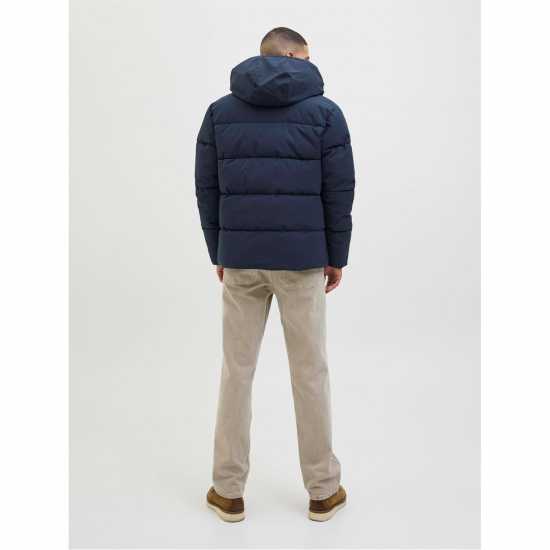 Мъжко Яке Jack And Jones Global Puffer Jacket Mens Sky Captain 