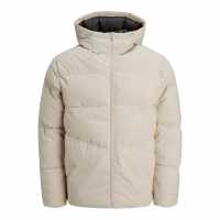Мъжко Яке Jack And Jones Global Puffer Jacket Mens Moonbeam 