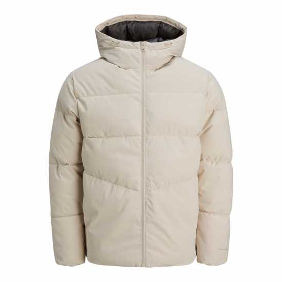 Мъжко Яке Jack And Jones Global Puffer Jacket Mens Moonbeam 