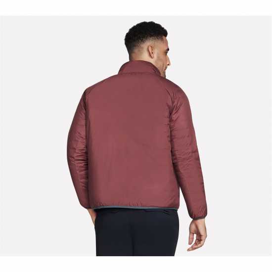 Skechers Шел Яке Goshield Altitude Reversible Softshell Jacket Черно/Тъмно сиво 