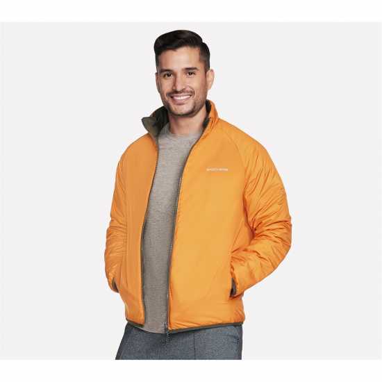 Skechers Шел Яке Goshield Altitude Reversible Softshell Jacket Кафяво/Маслина Skechers Шел Яке Goshield Altitude Reversible Softshell Jacket Кафяво/Маслина