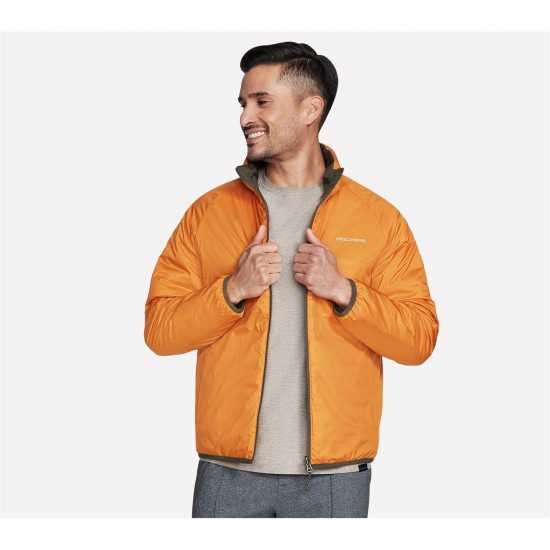 Skechers Шел Яке Goshield Altitude Reversible Softshell Jacket Кафяво/Маслина Skechers Шел Яке Goshield Altitude Reversible Softshell Jacket Кафяво/Маслина