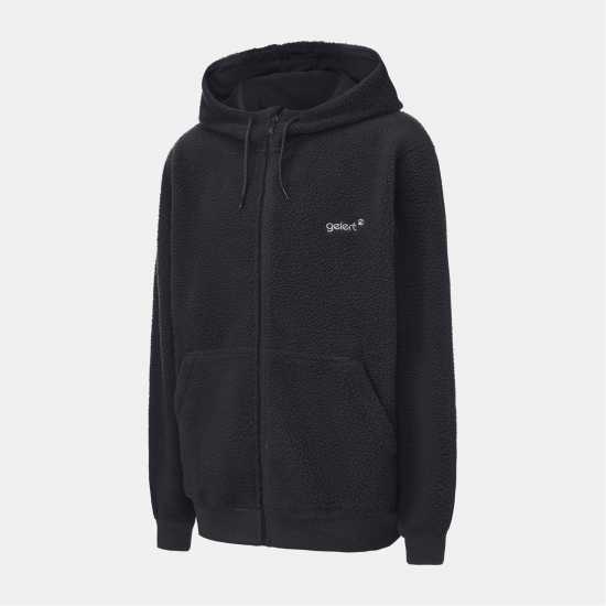 Gelert Шерпа Яке Sherpa Jacket Hoodie Mens Charcoal 