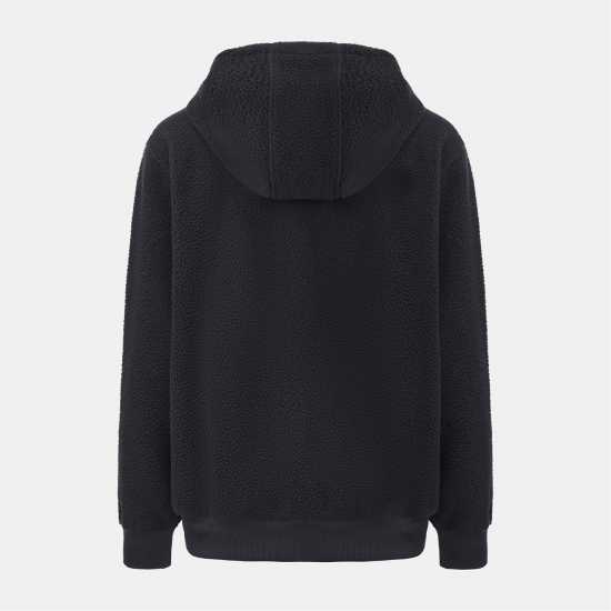 Gelert Шерпа Яке Sherpa Jacket Hoodie Mens Charcoal 