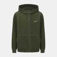 Gelert Шерпа Яке Sherpa Jacket Hoodie Mens Khaki 