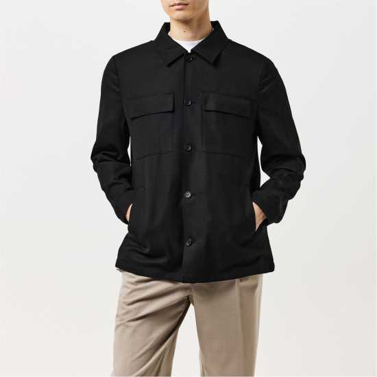 Ted Baker Men's Selwyn Wool Overshirt  