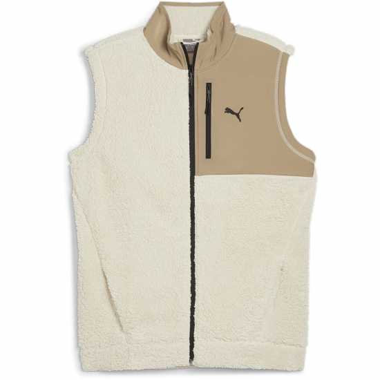 Мъжки якета и палта Puma Мъжка Грейка Полар Fleece Gilet Mens Алпийска сняг Puma Мъжка Грейка Полар Fleece Gilet Mens Алпийска сняг Мъжки якета и палта