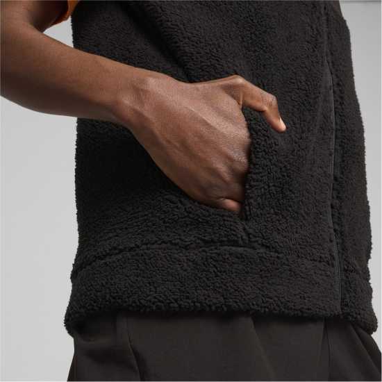 Мъжки якета и палта Puma Мъжка Грейка Полар Fleece Gilet Mens Черно Пума Puma Мъжка Грейка Полар Fleece Gilet Mens Черно Пума Мъжки якета и палта