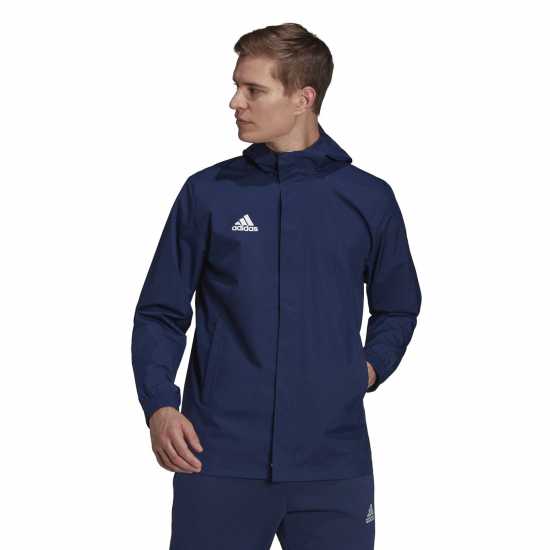 Adidas Мъжко Яке За Дъжд Ent22 Rain Jacket Mens Морска синьо Мъжки якета и палта