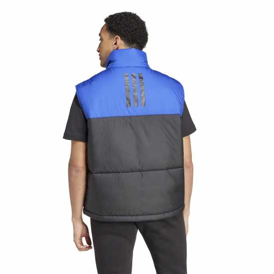 Adidas 3-Stripes Puffy Vest Mens Adidas 3-Stripes Puffy Vest Mens