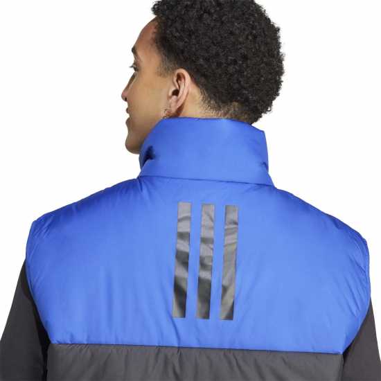 Adidas 3-Stripes Puffy Vest Mens Adidas 3-Stripes Puffy Vest Mens