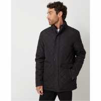 Ватирано Яке Funnel Neck Diamond Quilted Jacket  