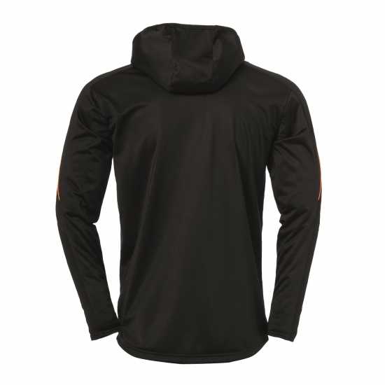 Uhlsport Stream 22 Hooded Performance Training Jacket Черно/Оранжево 