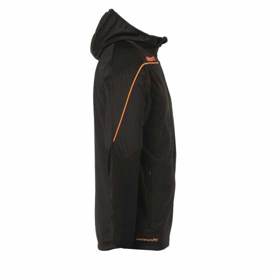 Uhlsport Stream 22 Hooded Performance Training Jacket Черно/Оранжево 