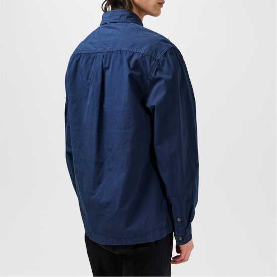 Firetrap Мъжка Риза Andor Utility Overshirt Mens Морска синьо Firetrap Мъжка Риза Andor Utility Overshirt Mens Морска синьо
