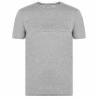 Bench Тениска Mens Fairfax T Shirt Grey Мъжки ризи